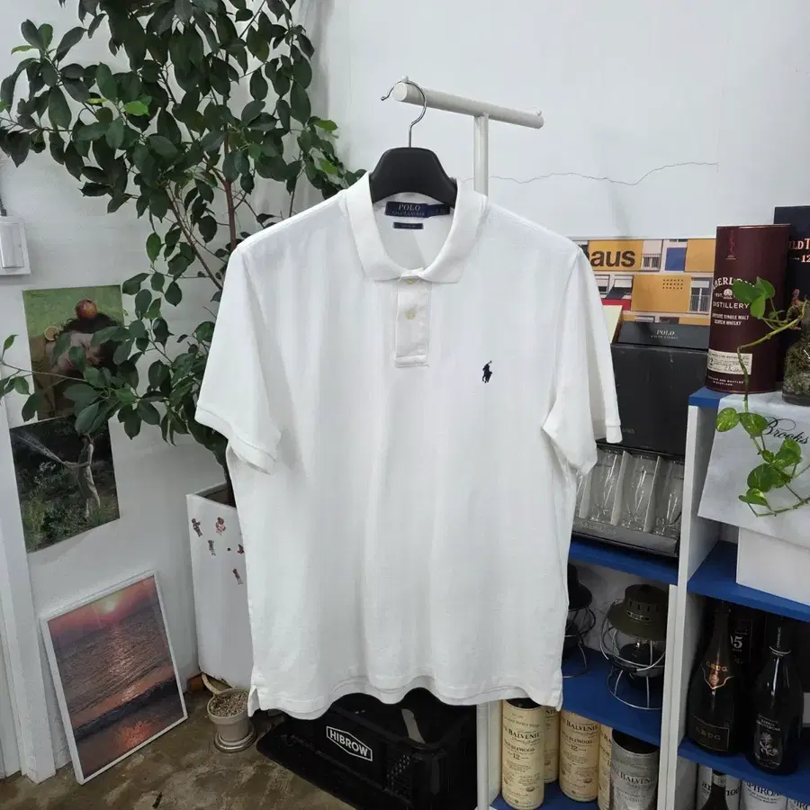 폴로랄프로렌 피케 칼라 반팔티셔츠 L
