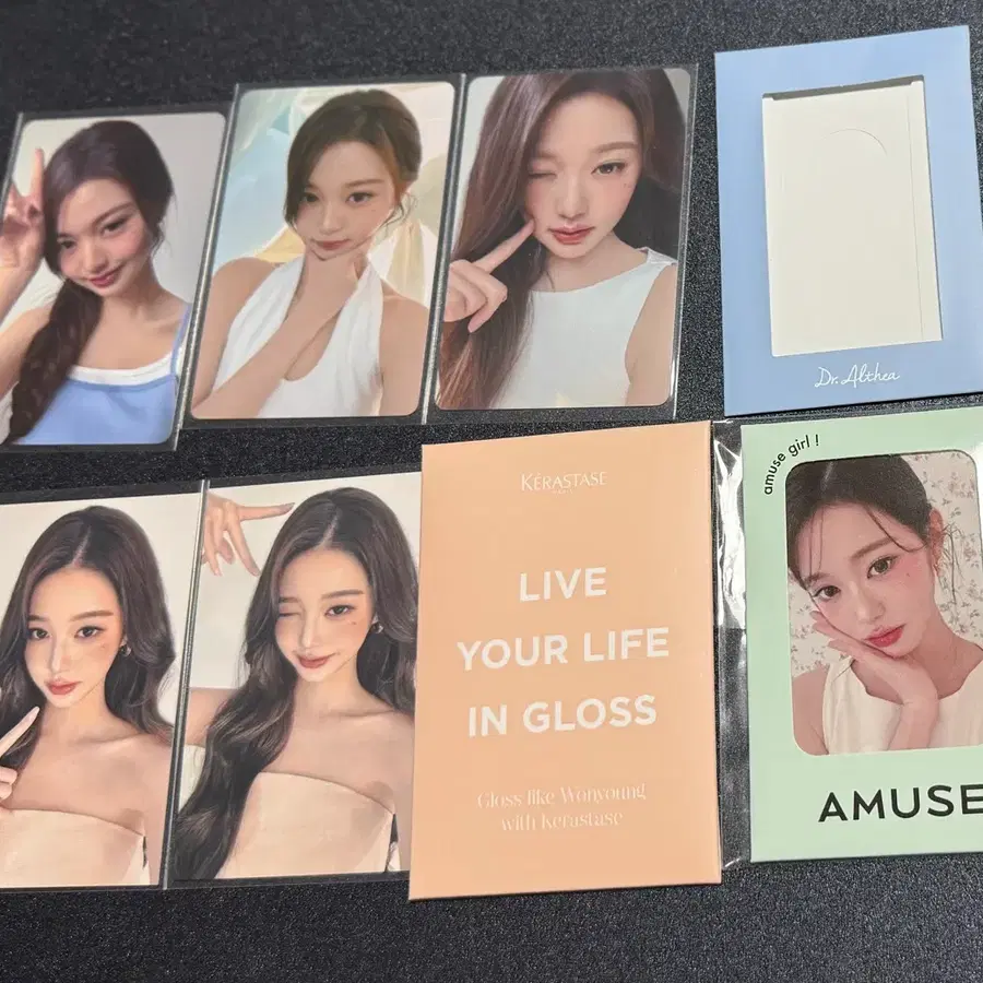 ive 아이브 장원영 포카 케라스타즈 어뮤즈 닥터엘시아 일괄