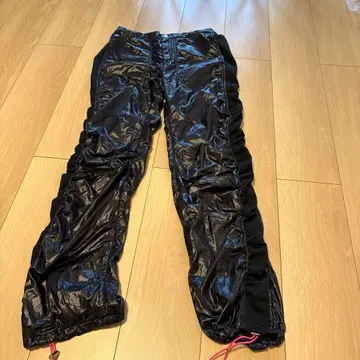 새상품급 ellesse 나일론 광택 팬츠 블랙 남성용 L 2076번