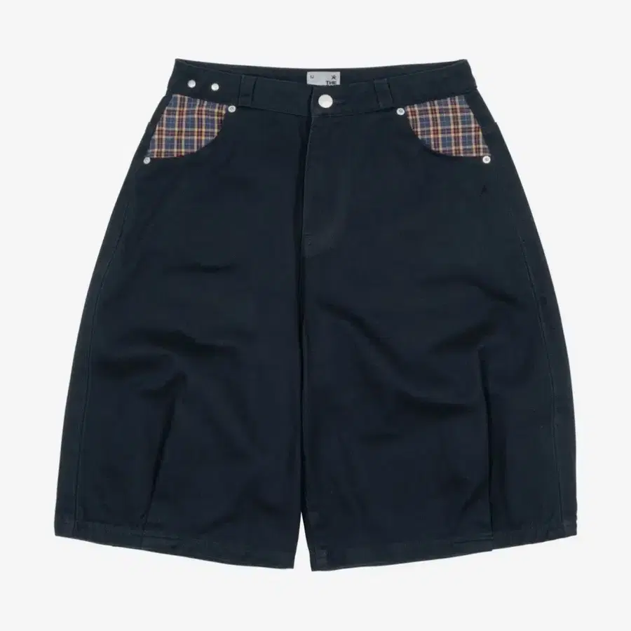 더콜디스트모먼트 버뮤다 팬츠 TCM check pocket half pants