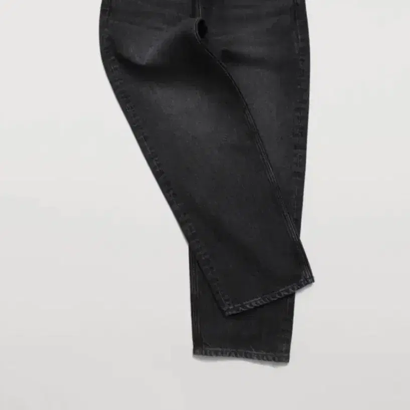 라벨아카이브 레귤러핏 흑청 데님 4size