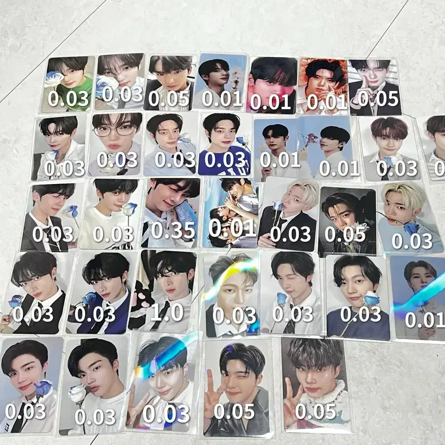 제로베이스원 제베원 앤더블 포카 싸게 판매해요