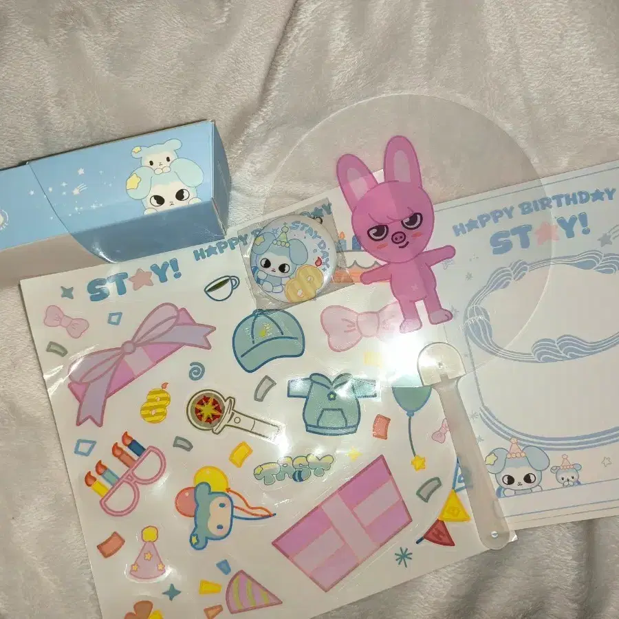 스키즈 생일카페 입장기프트 굿즈