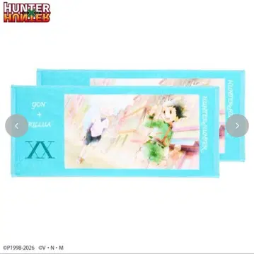 HUNTER x HUNTER 시마무라 페이스 타월 1장씩 총 4종