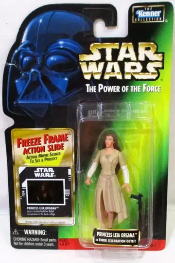 하스브로 재팬 COLLECTION 1 / FREEZE FRAME PRINCESS LEIA ORGANA / IN EWOK CELEBRATION OUTFIT 3.5인치