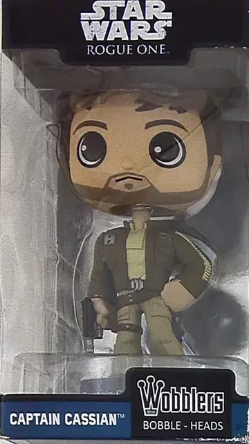 FUNKO WOBBLERS BOBBLE-HEADS CAPTAIN CASSIAN