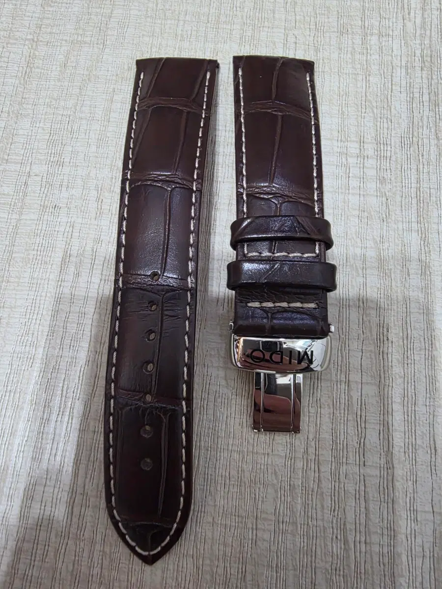 미도 정품 가죽 줄(21mm)