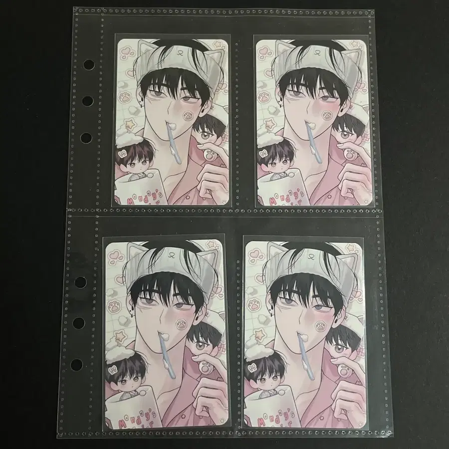 월요일의 구원자 윤원 스페셜 컬렉션 포토카드 포카 4장 일괄