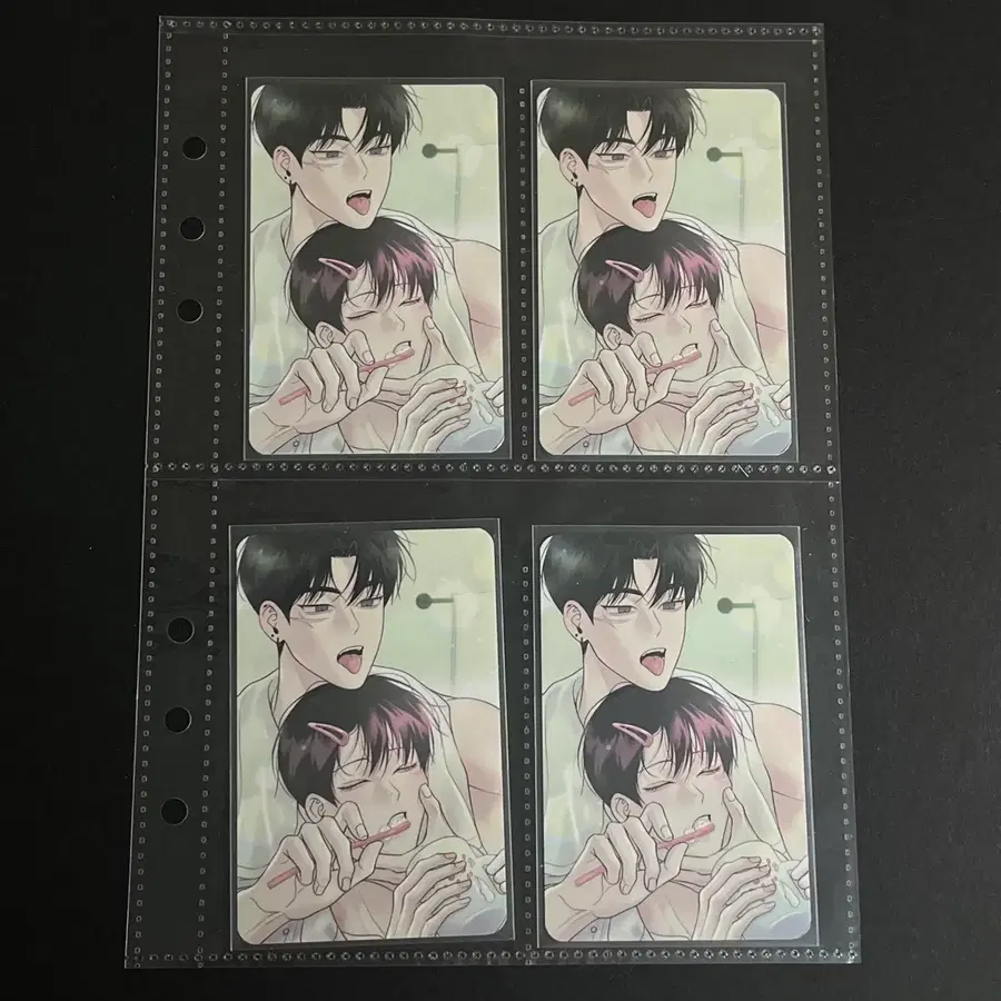월요일의 구원자 윤원 요일 스페셜 컬렉션 포토카드 포카 4장 일괄