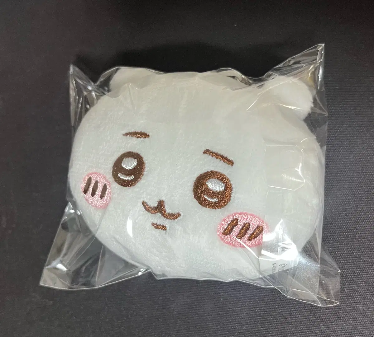 치이카와 페이스 거울 인형 키링