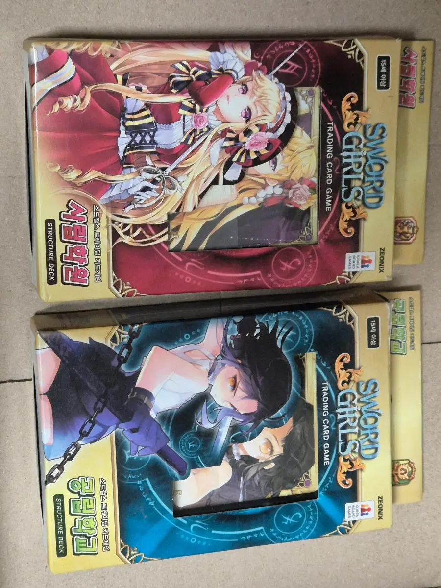 소드걸스 카드팩 tcg