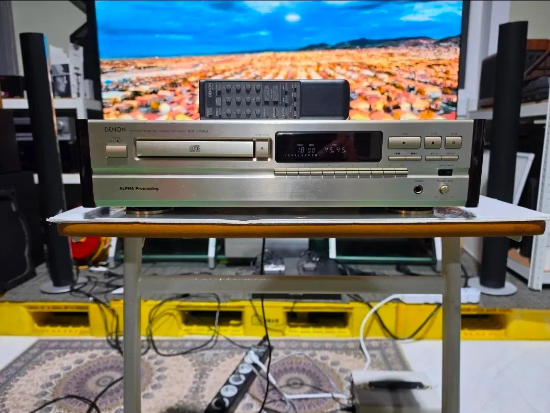 DENON DCD-1515ALG CD 플레이어 리모컨 포함