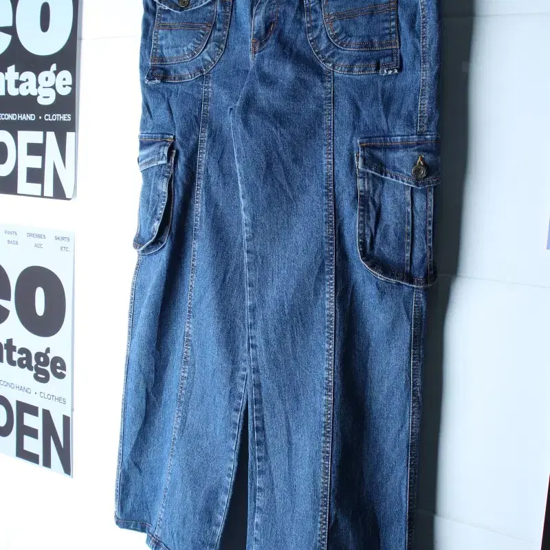 (XL) 브랜드빈티지 청바지 데님 90S 년대 Y2K 희귀-P10690