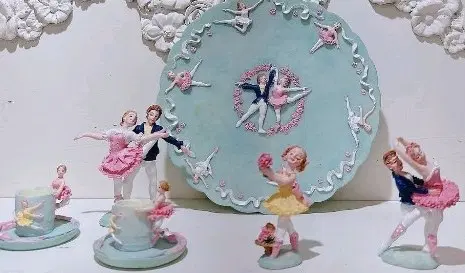 발레리나 인형 장식 세트 수입