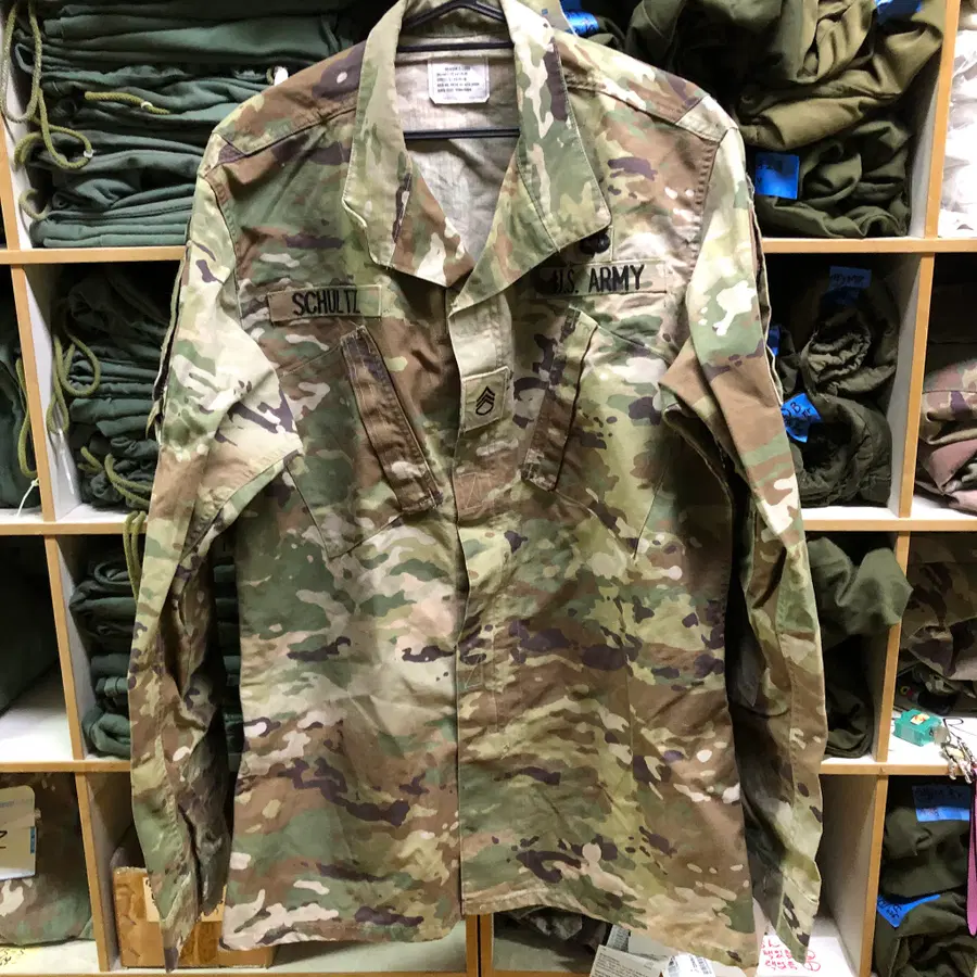[미군정품] 오리지널 OCP 멀티캠 ACU 전투복 상의 (M-XL)
