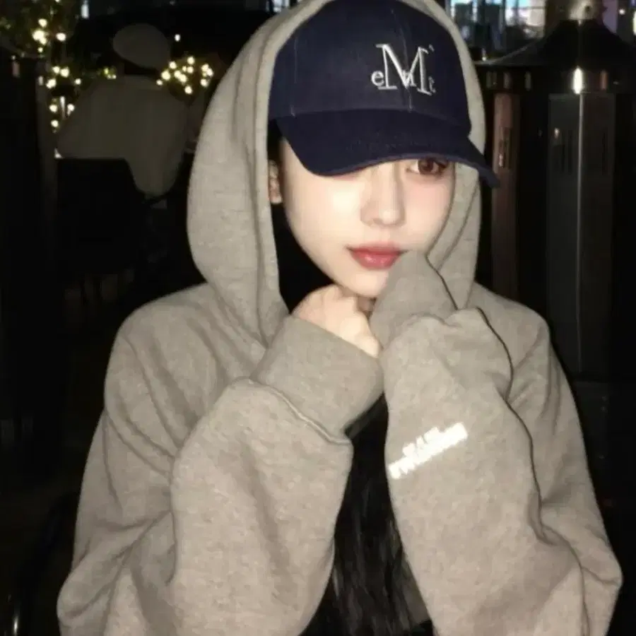 네이비 모자