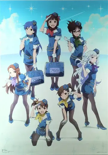 반프레스토 우에무라 아츠시 THE IDOLM@STER 765production A1 포스터