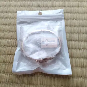 하트 모양 자물쇠 모티브 팔찌 핑크 골드