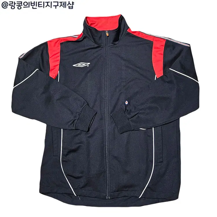 엄브로 올드스쿨 빈티지 사이드라인 져지 자켓