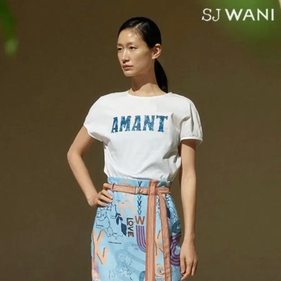 23ss 손정완 SJ WANI 반팔 택그대로 새상품 사이즈100
