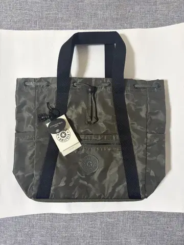 새상품 KIPLING 2WAY 토트백 백팩 카키