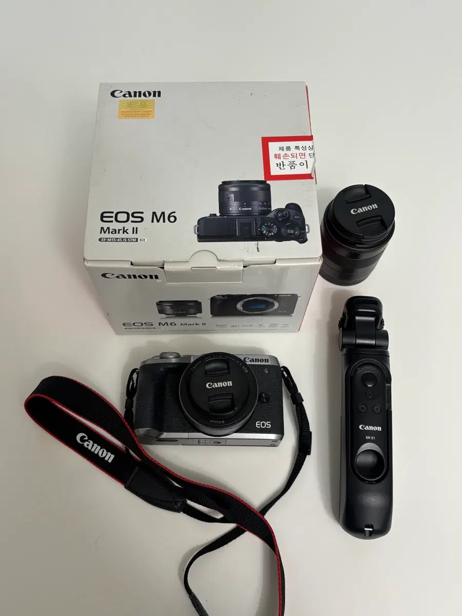 캐논 EOS M6 Mark II 미러리스 카메라 m6 mark2