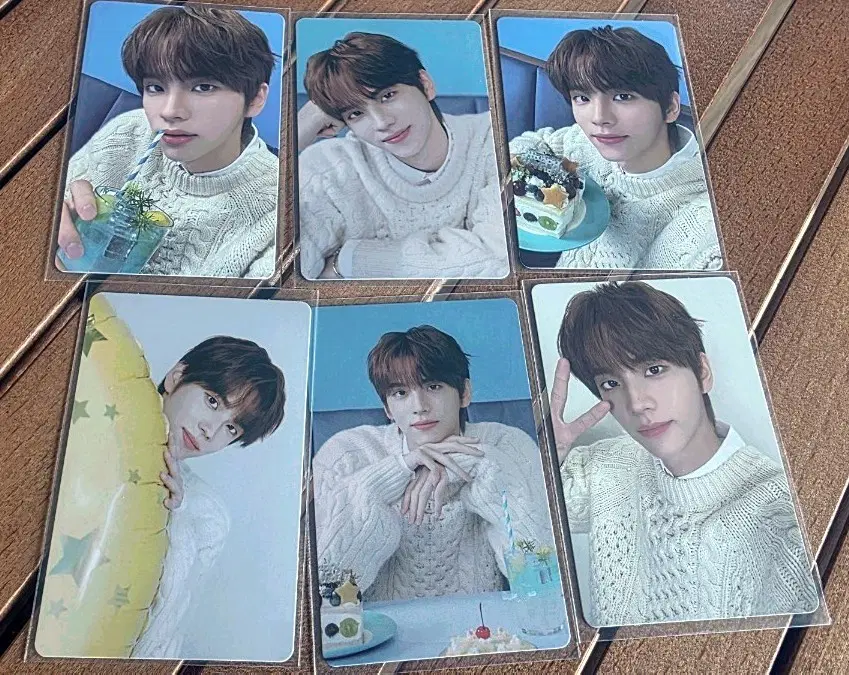 신유 생일 포토카드 세트