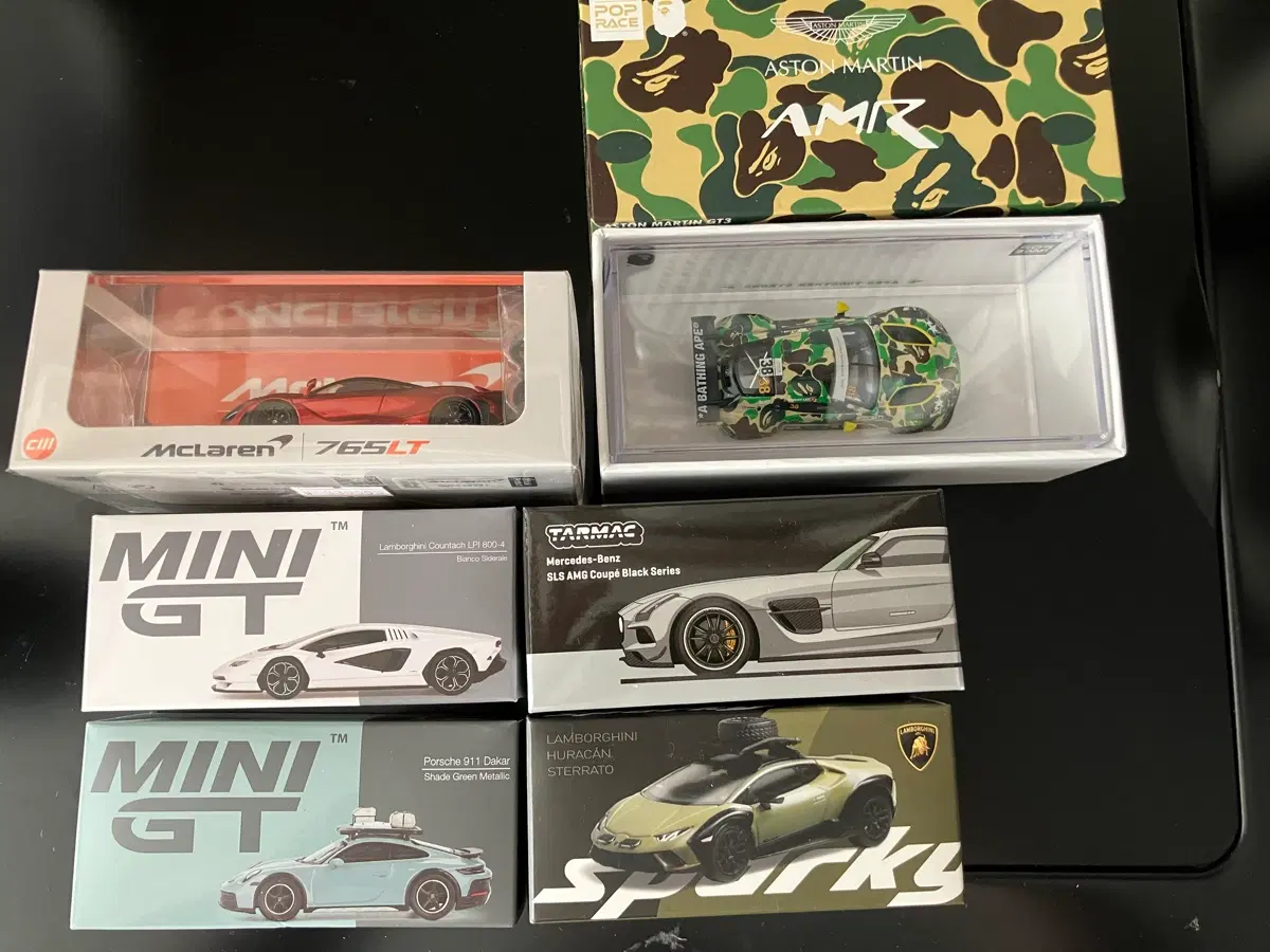 1:64 다이캐스트 일괄 판매 (minigt, sparky, BAPE콜라보)
