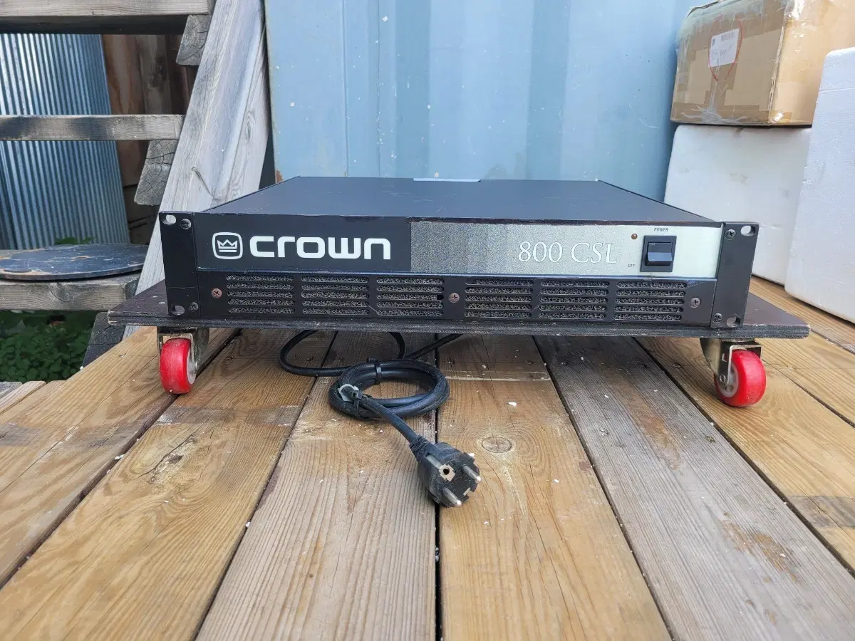 크라운 CSL 800 미국 엠프