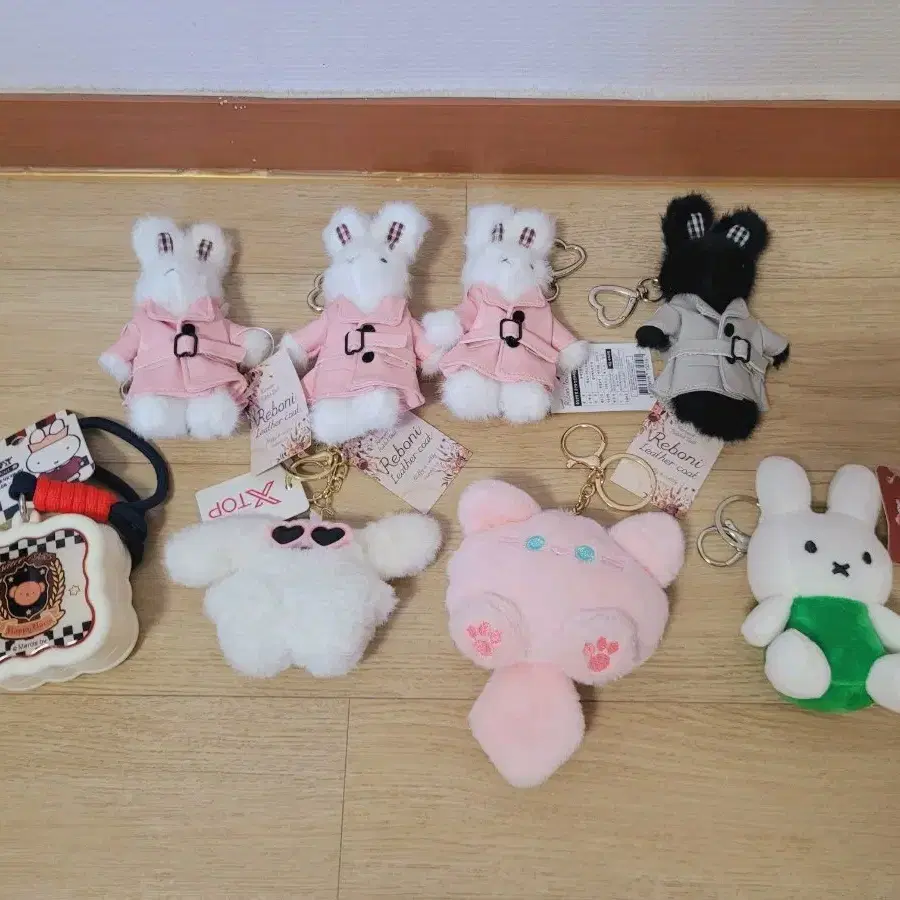 토끼 미피 고양이 키링 인형 판매