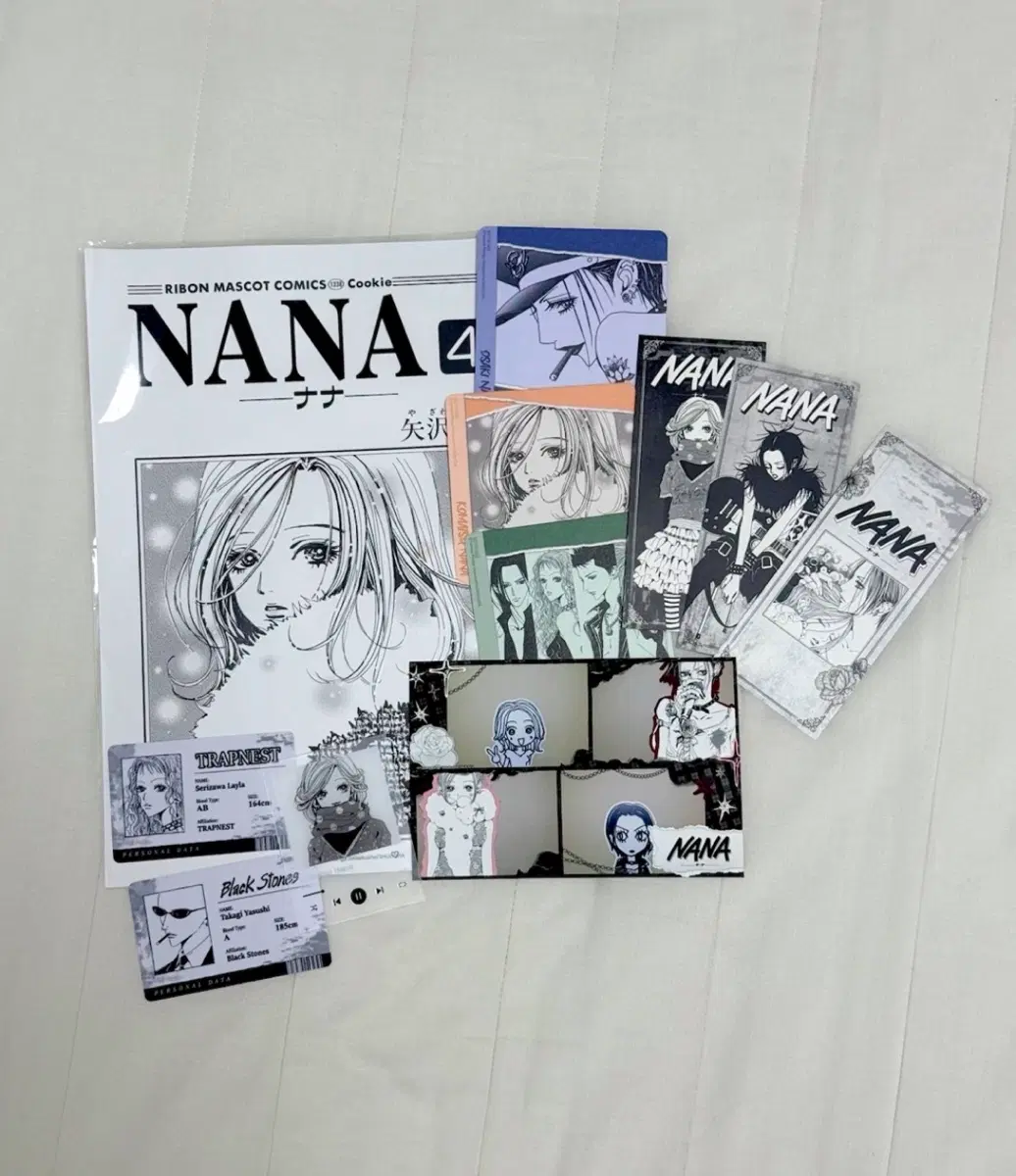 [판매] 투니크 NANA 야자와아이 나나 특전 티켓 코스터 포스터 네컷 프로필 아크릴