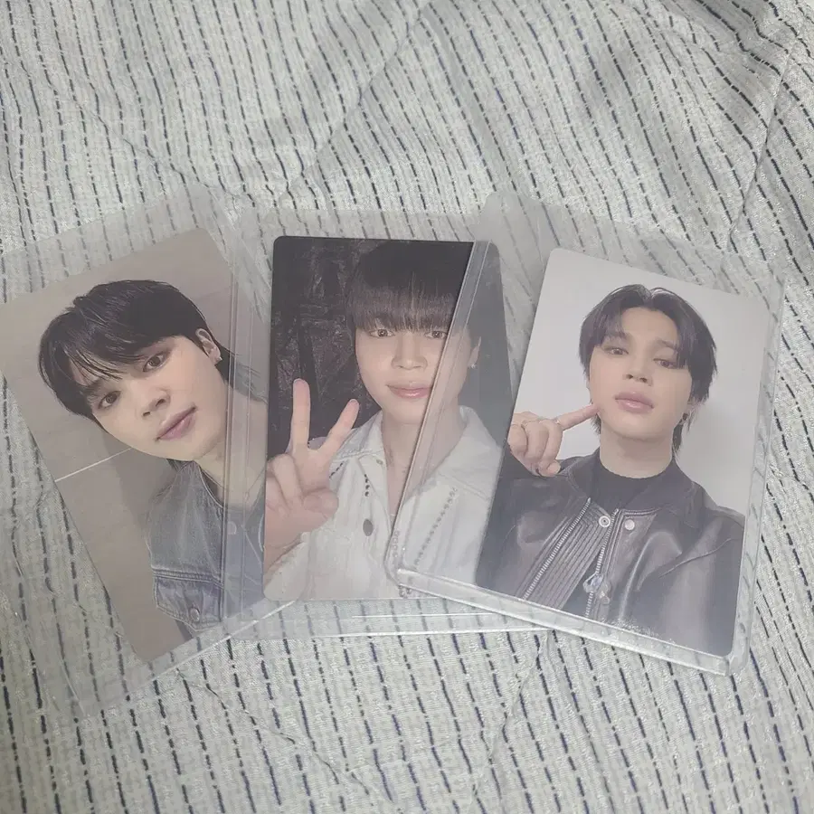 방탄소년단 지민 BTS JIMIN 다큐 프로덕션 다이어리 포카 3종