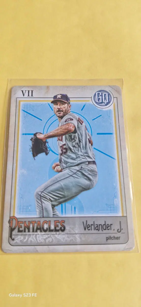 MLB 2021 휴스턴 저스틴 벌랜더 GQ카드