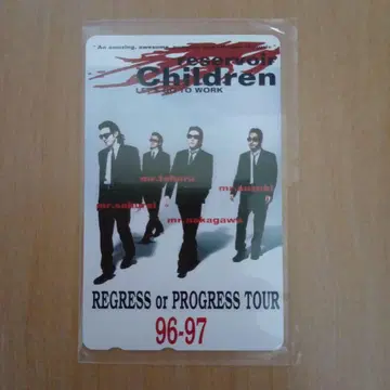Mr.Children 미스치루 투어 굿즈 전화카드
