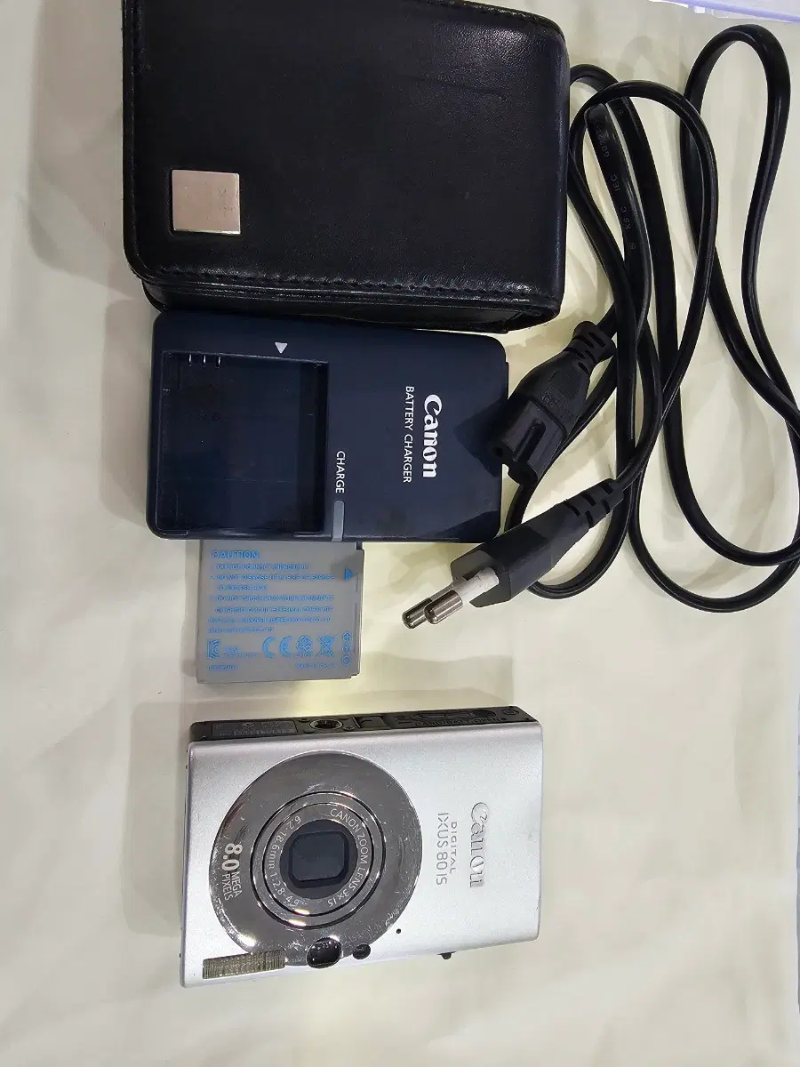 캐논 IXUS 80IS 디지털 카메라 (실버) + 구성품