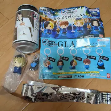 GLAY 마쿠하리 한정판 TERU ZURA 메지루시 산토리 캔 기다림 은테