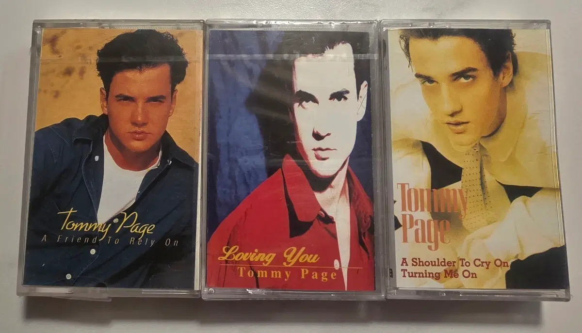 Tommy Page 토미페이지 미개봉 새것 카세트 테이프 3종류 택 1 토미 페이지