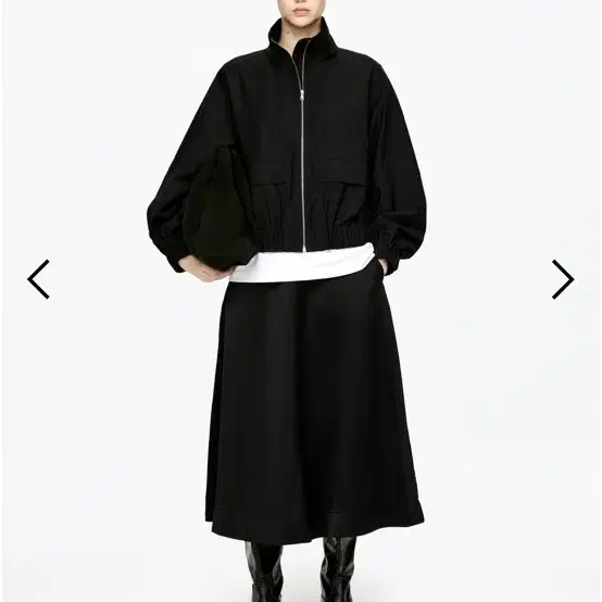 아르켓 스포티 재킷 블랙 34