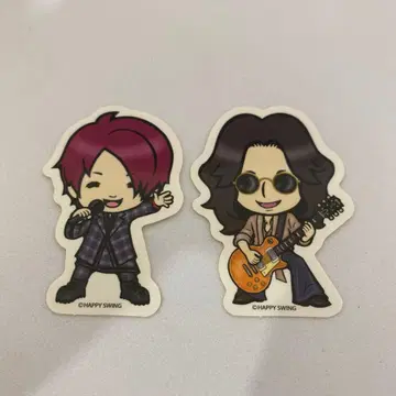 GLAY 마쿠하리 스티커 TERU님 TAKURO님
