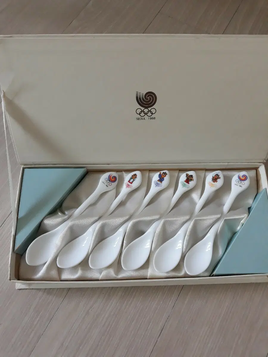 88 서울올림픽 기념 티스푼 세트