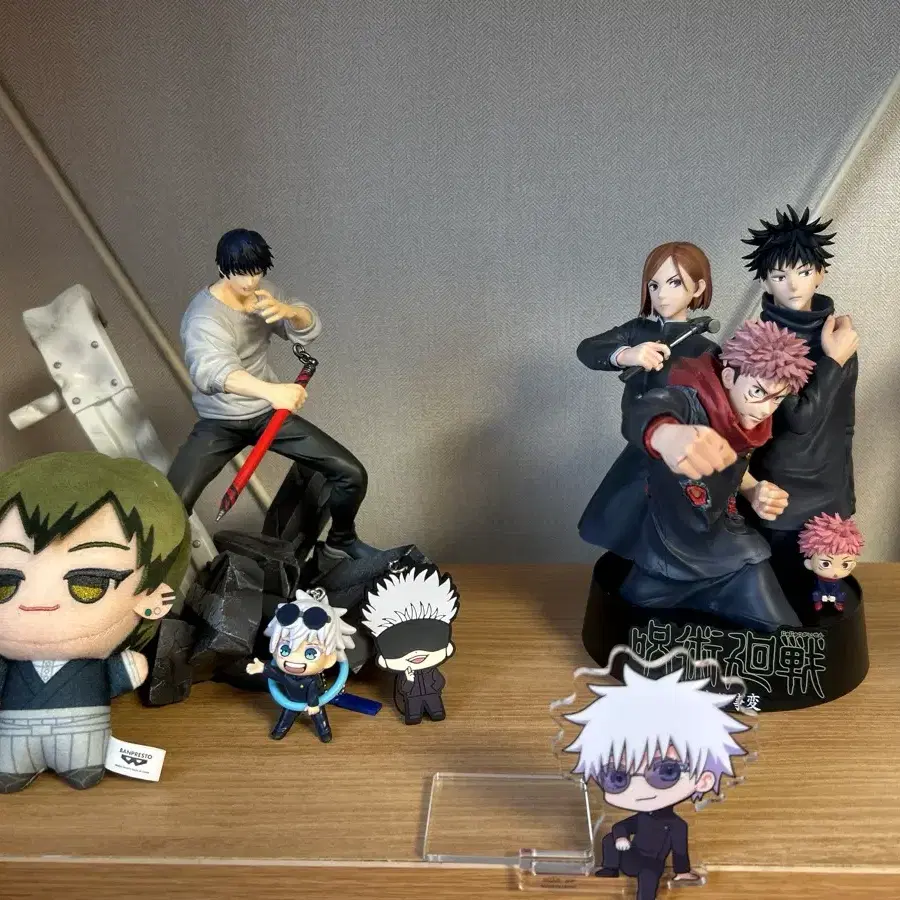 주술회전 5주년 라스트원상 + 세가 토우지 + 고죠 미니 아크릴 + 나오야 누이 인형 + 기타 가챠 (8/16일까지 급판매)
