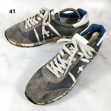 PREMIATA 스니커즈 그레이 41 25.5cm
