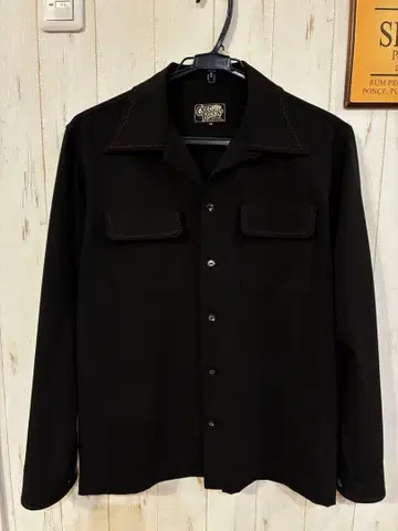 GOOD ROCKIN' 긴팔 셔츠 블랙 M 스티치