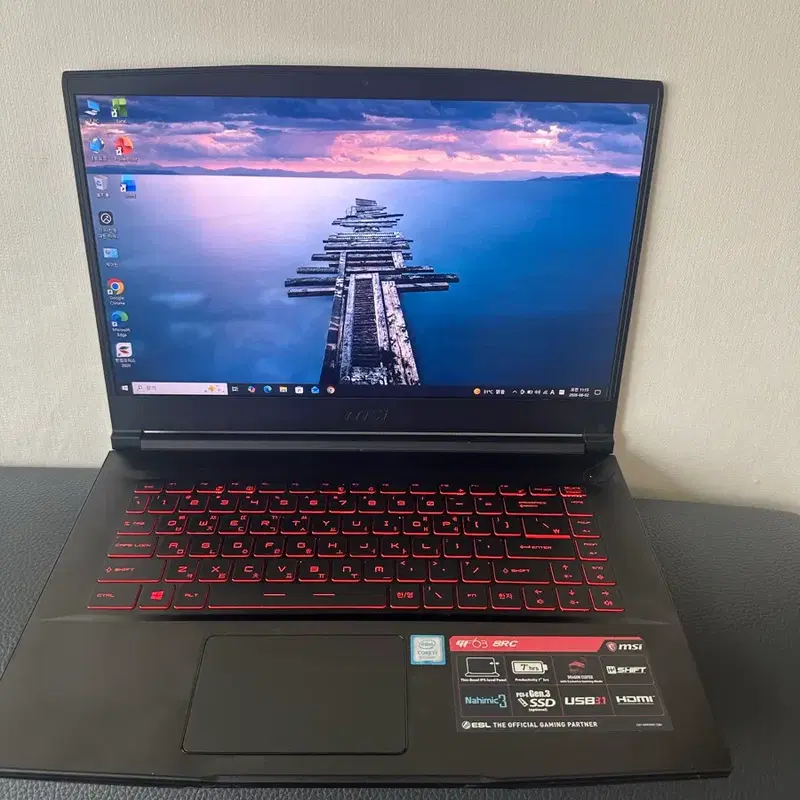 MSI GF63 Thin 게이밍 노트북 (i7-8750H, GTX 1050)