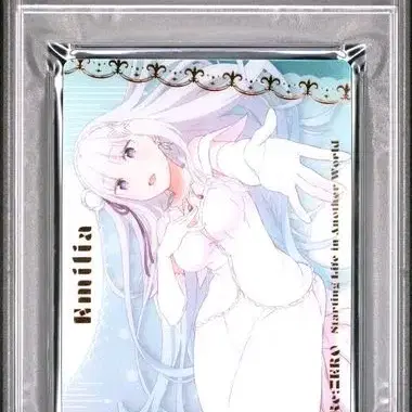 [PSA 10] Re: 제로부터 시작하는 이세계 생활(리제로) 웨하스 5탄 No.35 에밀리아 (Emilia - 웨딩드레스 Ver.)