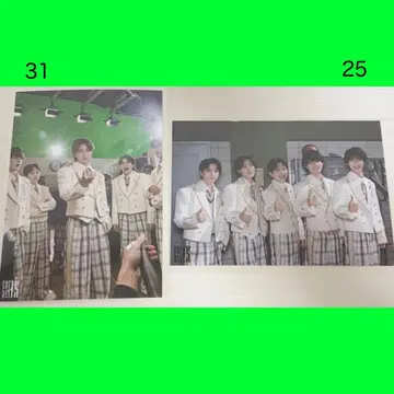 EBiDAN M!LK 집합 교내 스냅 브로마이드 EBISTORE