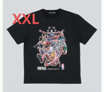 원피스 NBA T셔츠 새상품 XXL 사이즈 BLACK 루피 니카