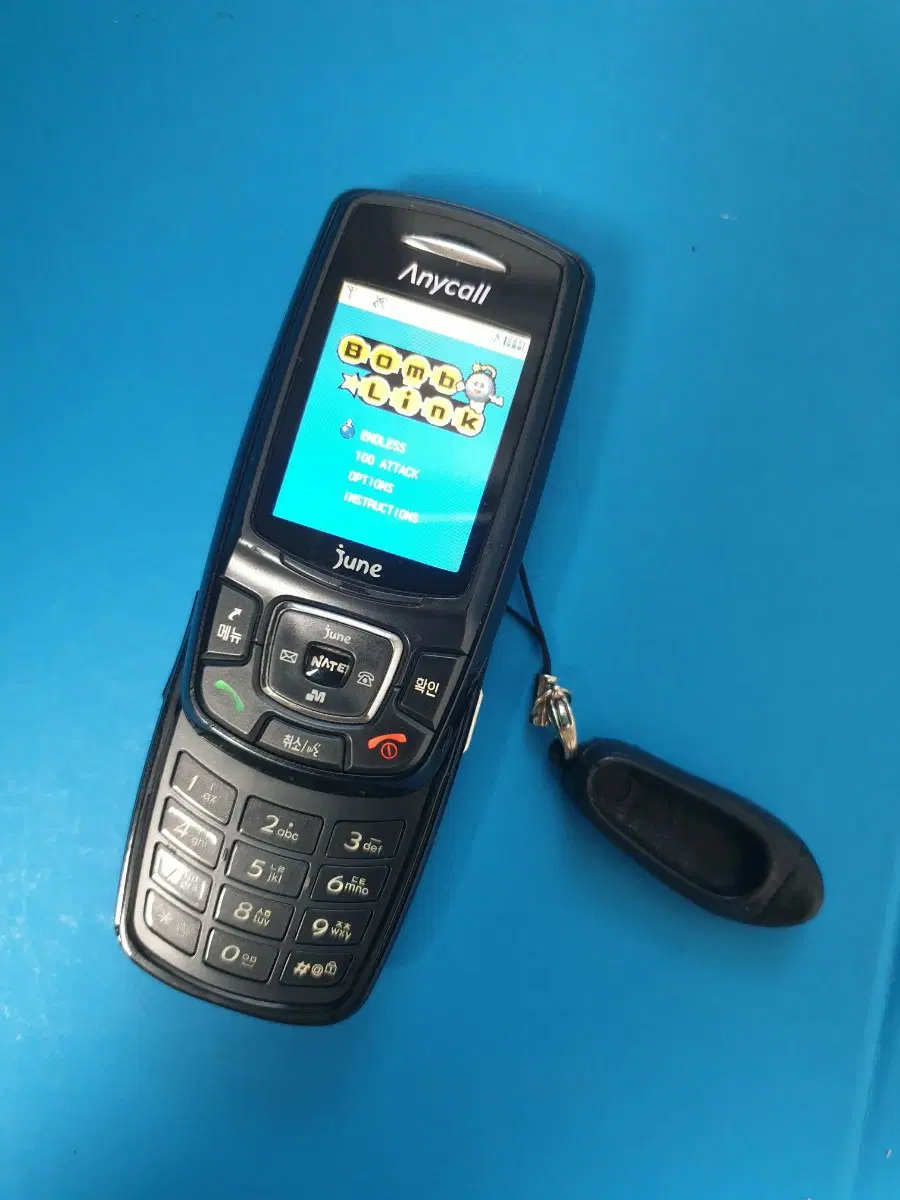삼성애니콜 미니멀티폰 범브링 SCH-V910 슬라이드폰 옛날폰 소장폰