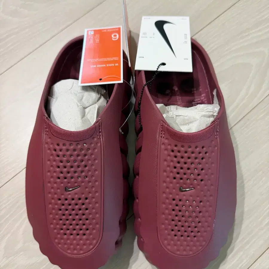 나이키 뮬 W NIKE MIND 001 버건디