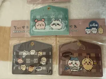 [ 새상품 미사용 ] 치이카와 (먼작귀) 창문형 카드 케이스 3종 세트